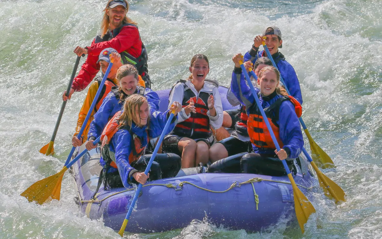 Whitewater rafting trips