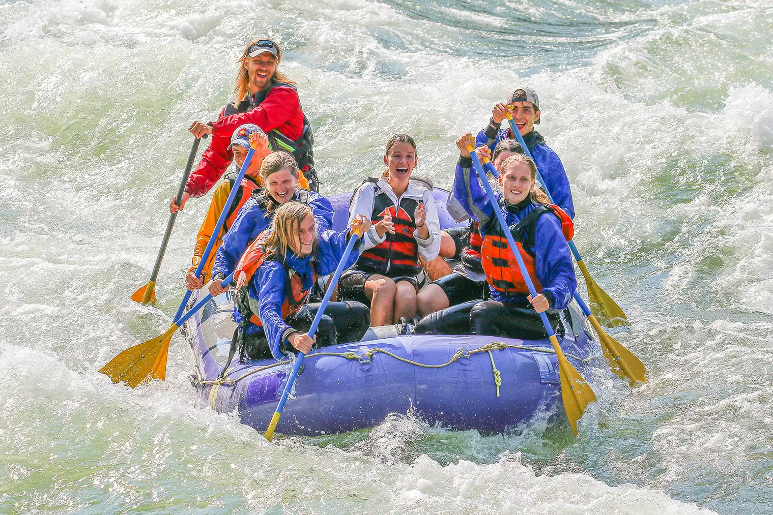 Whitewater rafting trips